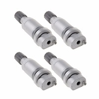 4Pcs TPMS System Tyre Tire Pressure Sensor Valve Stem Repair Kit Fit For Peugeot 407 407SW
