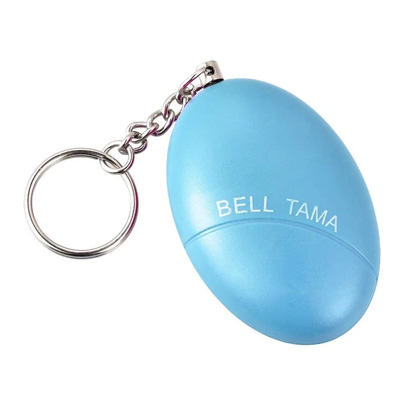 10pcs Self Defense Alarm 120dB Egg Shape Girl Women Security Protect Alert Personal Safety Scream Loud Keychain Emergency Alarm
