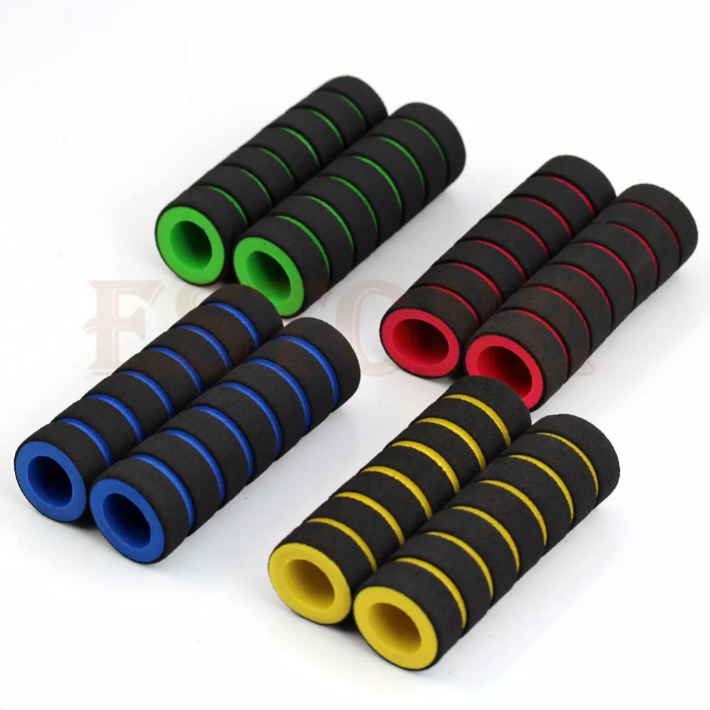 1 Pair Bike Racing Bicycle Motorcycle Handle Bar Foam Sponge Grip Cover Nonslip Balaclava