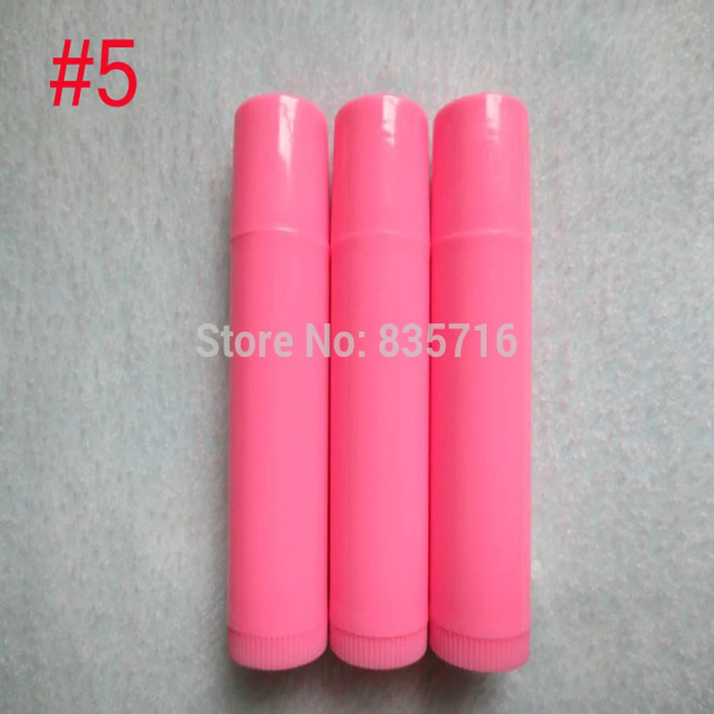 10 teile/los neue diy Lippenstift kühlen liptube 10 farben balm rohr Leere liptubes Container lip Rohre balsam rohre