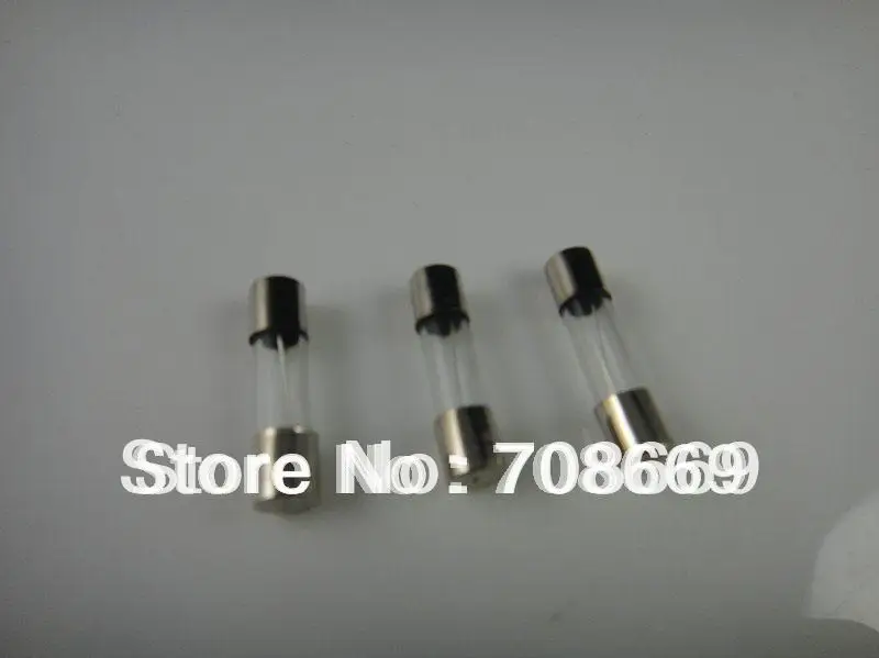 100pcs Fast Blow Glass Fuse, 5mm x 20mm 250V 8A