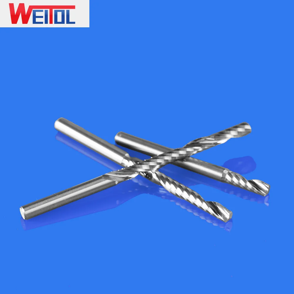 Концевая фреза WeiTol с хвостовиком 3,175 мм, 1 шт.