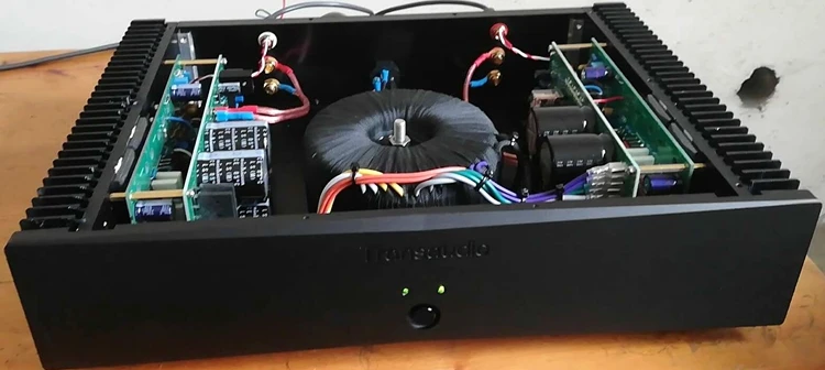 Finished HIFI Stereo After-stage Power Amplifier Base on NAIM NAP200 Auido Amp 200W+200W 4 OHMS