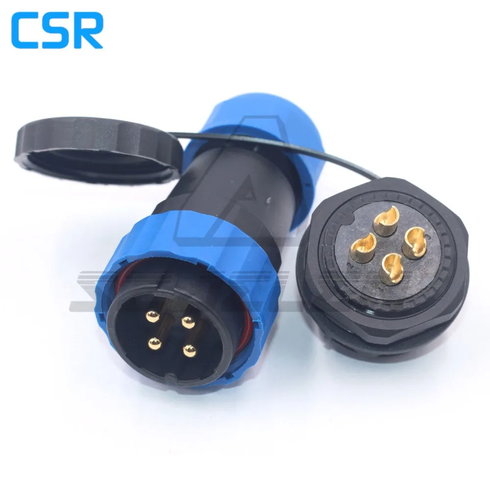 

SD28TP-ZM, 4pin Male And Female Connector, Outdoor Waterproof Connector, Panel Mount 28mm, LED Power Connectors ,IP68 45A