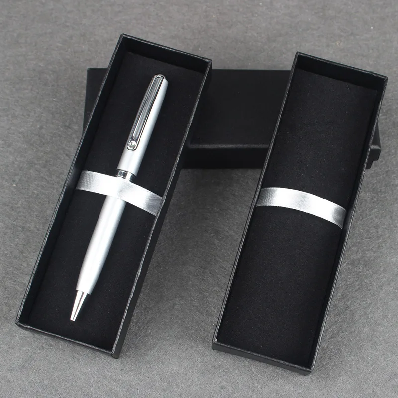 

20pcs Hard Paper Pen Box Black Blue Pencil Case Business Gift Packaging Box Ballpoint Pen Box Customized Logo