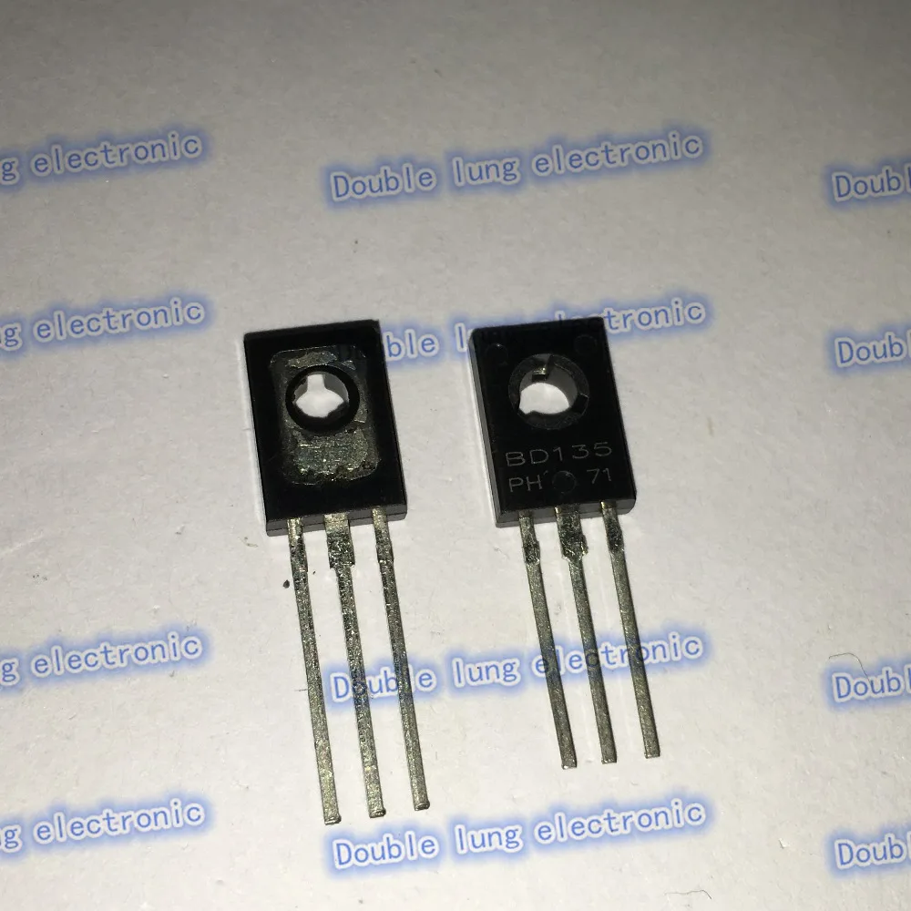 100PCS/LOT  BD135 NPN power transistor 45V 1.5A TO126