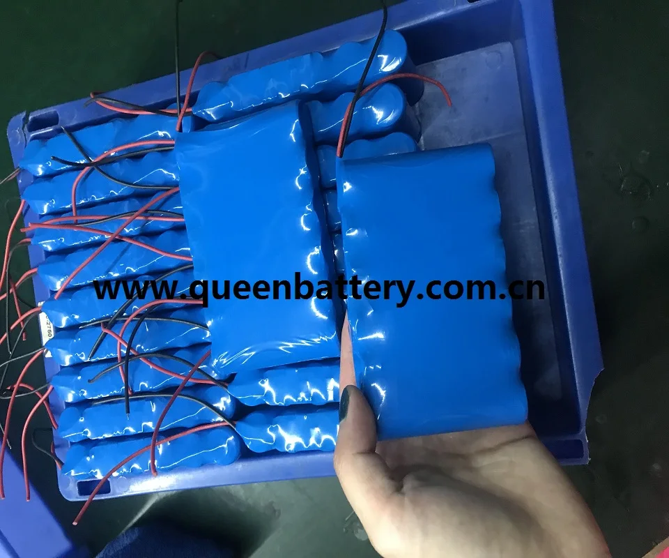 18650 2s3p QB18650  QB 7.4v 7.2v 10AH 10.5AH 11AH lamp equipment lighting device battery pack with PCM PCB 2A 3A 4A with 22AWG