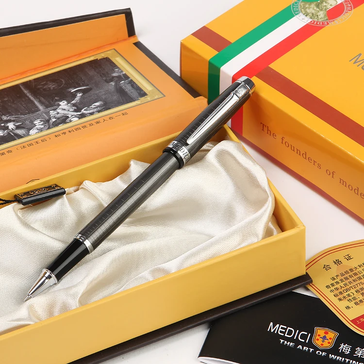 High-quality authentic plaid Medici pen roller pen gift pen for business gifts shipping