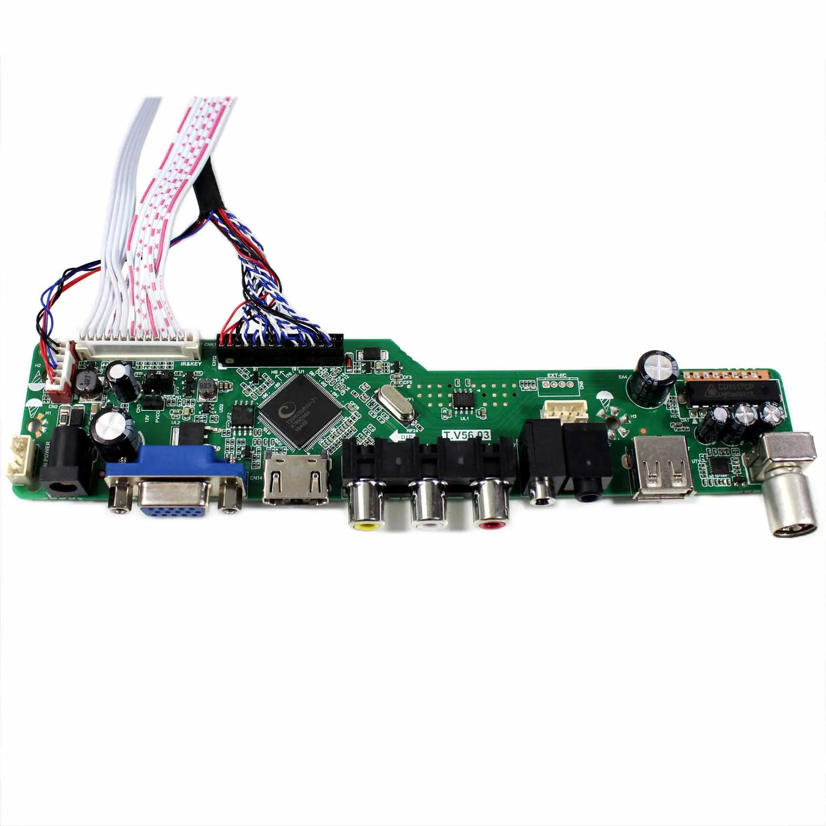 Lcdコントローラボードhd mi vga av usb液晶ボード14 "LP140WD1 1600 × 900 lcdディスプレイ