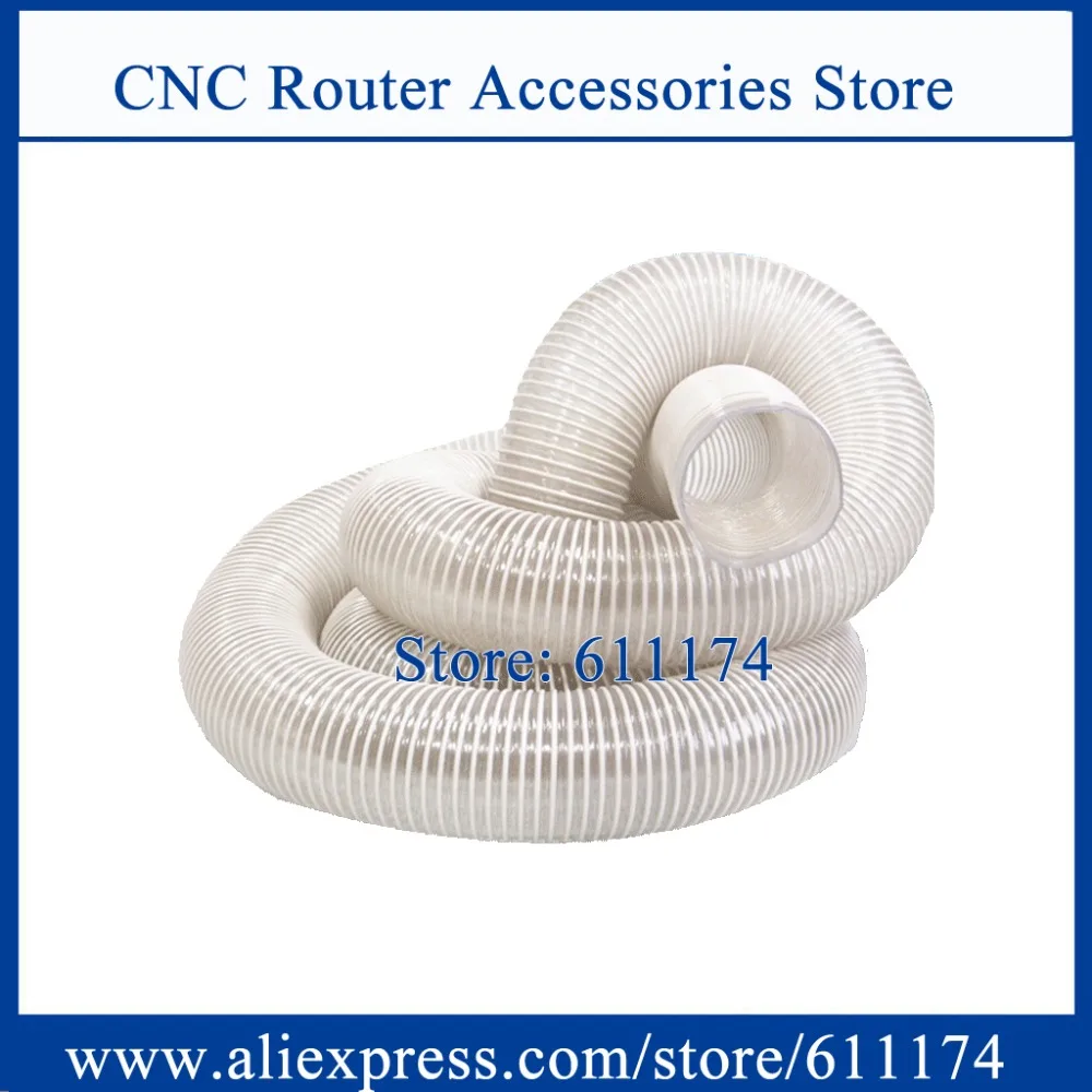 CNC Router Accessories D100mm Dust collector pipe size length 3000mm one piece