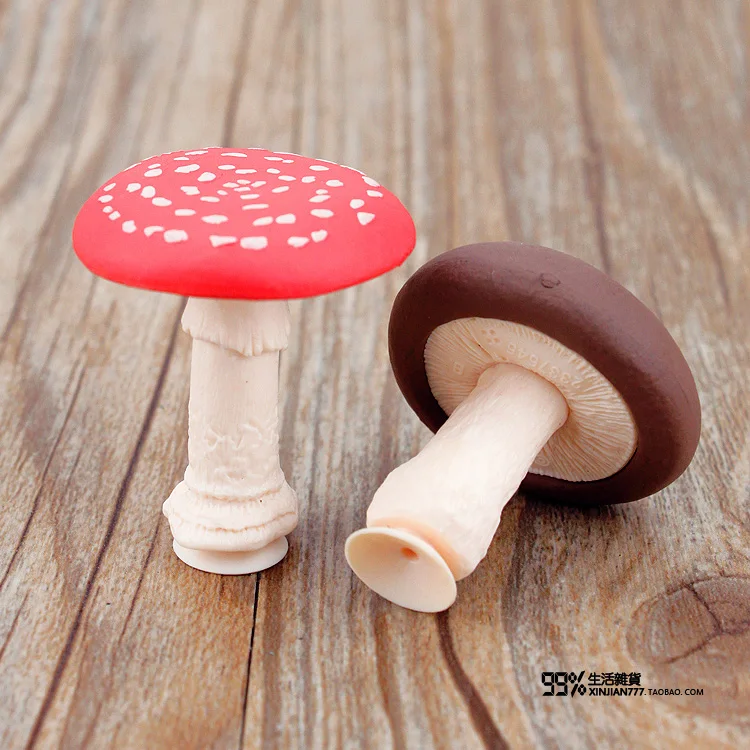 small Sucker  mushroom  toy  2pcs/set