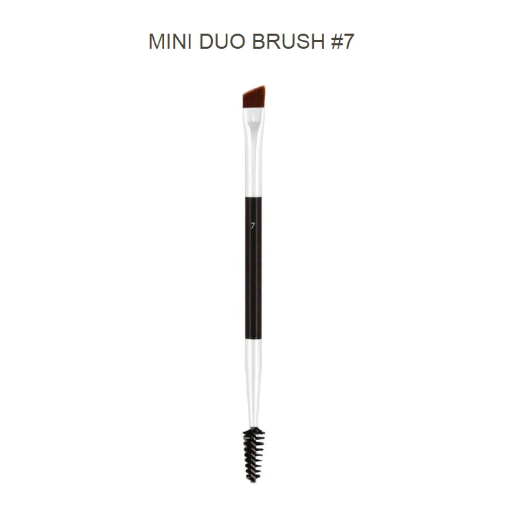 Duo Brow Brush 12# 15# 7# 20# Eyebrow Enhancer Angled Eyebrow Brush + Comb Professional Beauty Makeup Tool 1PCS