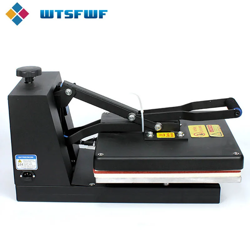 Fastshipping Wtsfwf 40*60CM High Pressure Heat Press Printer Machine 2D Thermal Transfer Printer for Tshirts Cases Pads Printing