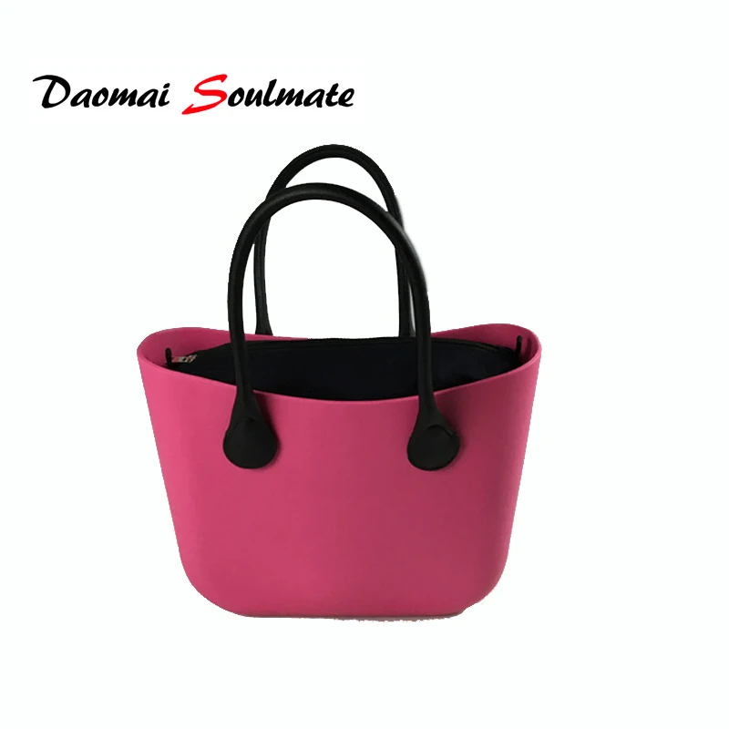 New Classic Size O Bag Style Bag with Waterproof Canvas Insert Inner and Handles Obag women Bag