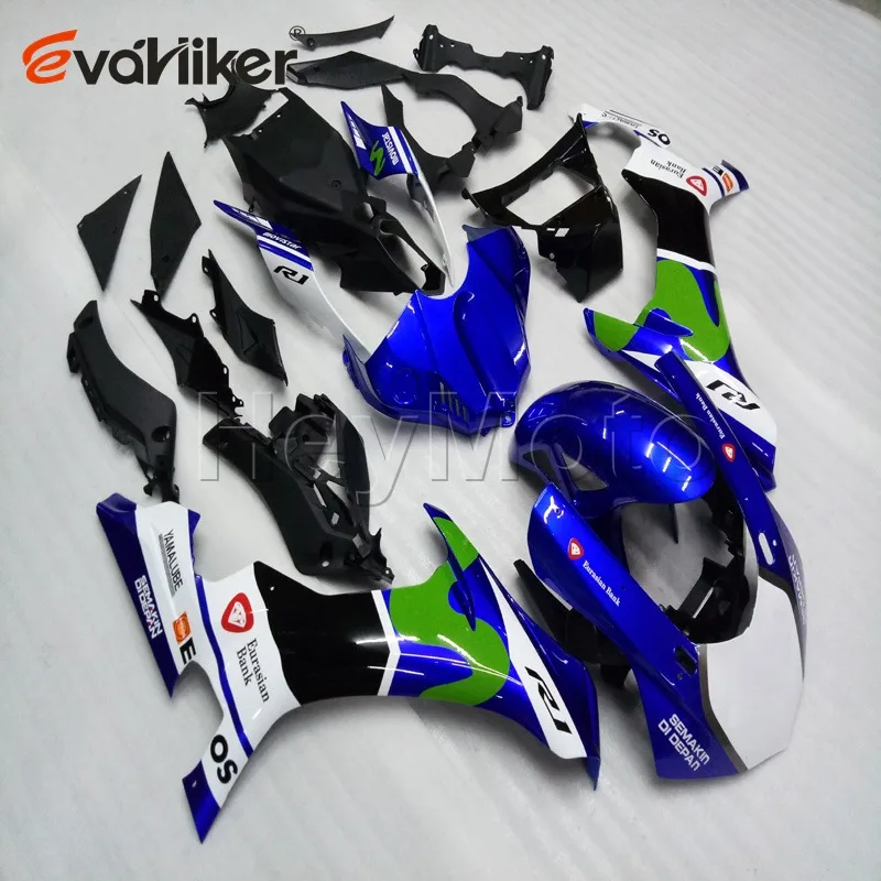 

ABS Plastic fairing for YZFR1 2015 2016 blue YZF R1 15 16 blue motorcycle fairings Injection mold H2