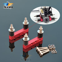 Aluminum Alloy Mount With Antivibrate Rubber Mounts For 15 /18 Nitro Engine Rc Boat Marine