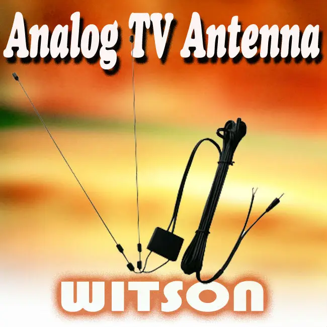 Free shipping--WITSON Hot selling Car Analog TV Antenna