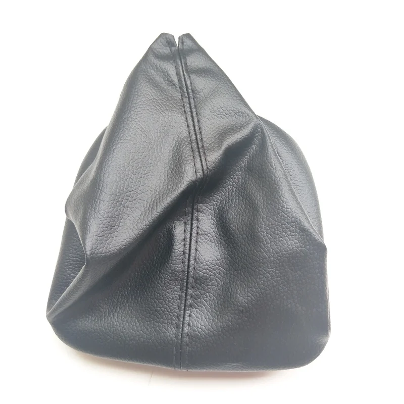 Gear Dustproof cover For Peugeot 307 206 207 308 408 for  Citroen C-triomphe C-quatre Shift Lever dust cover Blcak leather