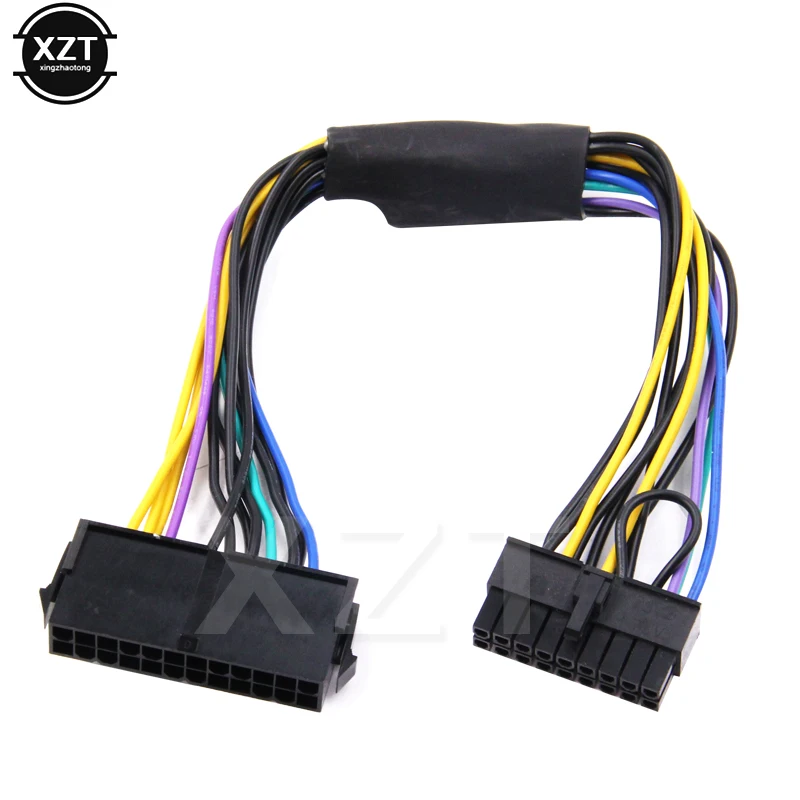 24Pin to 18Pin Adapter Converter Power Cable Cord for HP Z420 Z620 Desktop Workstation Motherboard 18AWG 30CM