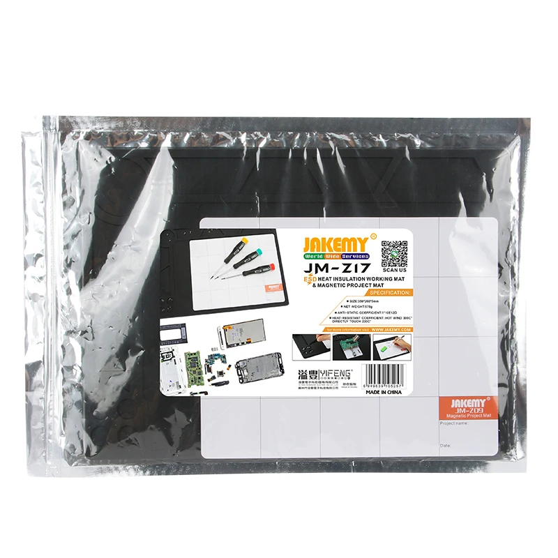 ESD ความร้อนฉนวนกันความร้อนแผ่นความร้อน Soldering Pad ความร้อนปืน BGA Soldering สถานีซ่อม Soldering บำรุงรักษาแพลตฟ...