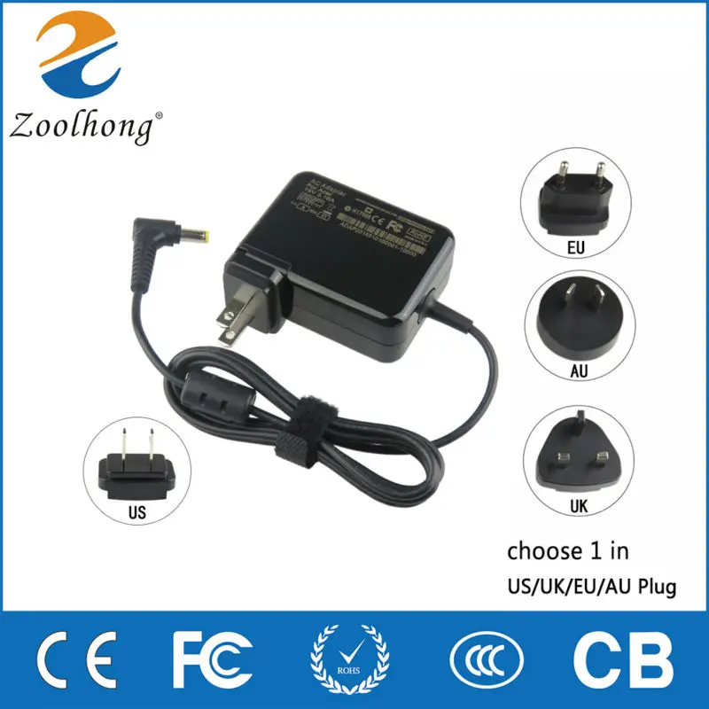 

Zoolhong High Quality 19V 3.16A Portable Power Supply Laptop Charger Adapter For Acer Aspire Series LCD Monitor DA-60F19 DA60F