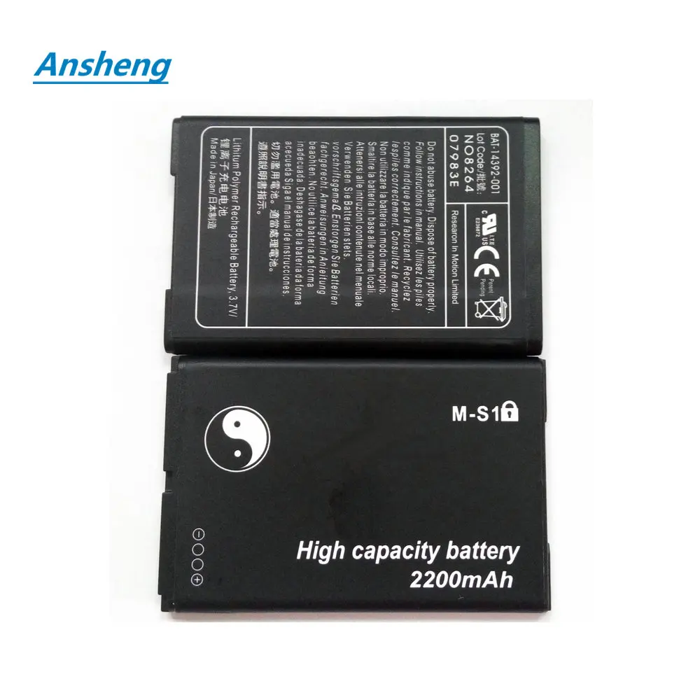 Original 2200mAh MS1 M-S1 Battery For Blackberry Bold 9000,9030,9630,9700,9780 Mobile Phone