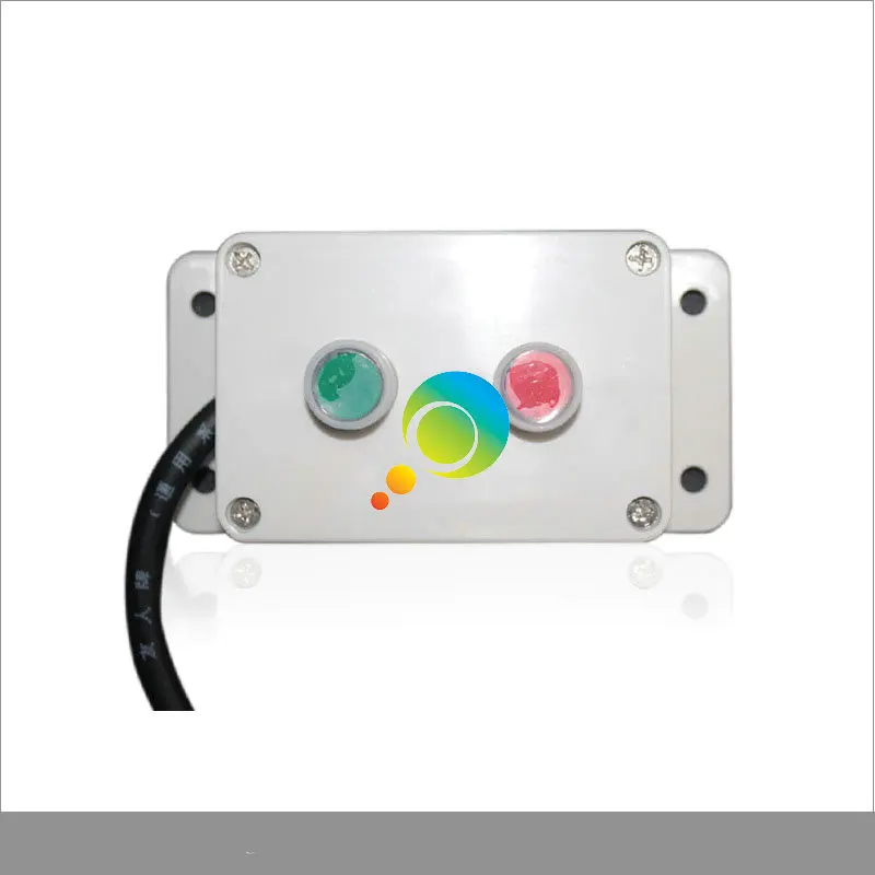 New arrival easy operation mini red green LED traffic light manual control button