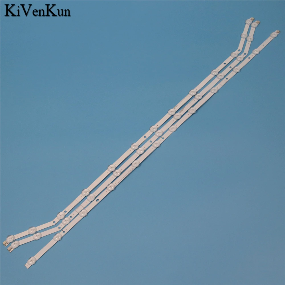 

Светодиодная подсветка полосы лампы для Samsung HG40AA570LR HG40AA570LW HG40AD450BW HG40AD470BK HG40AD470BW баров комплект телевидения светодиодные полосы