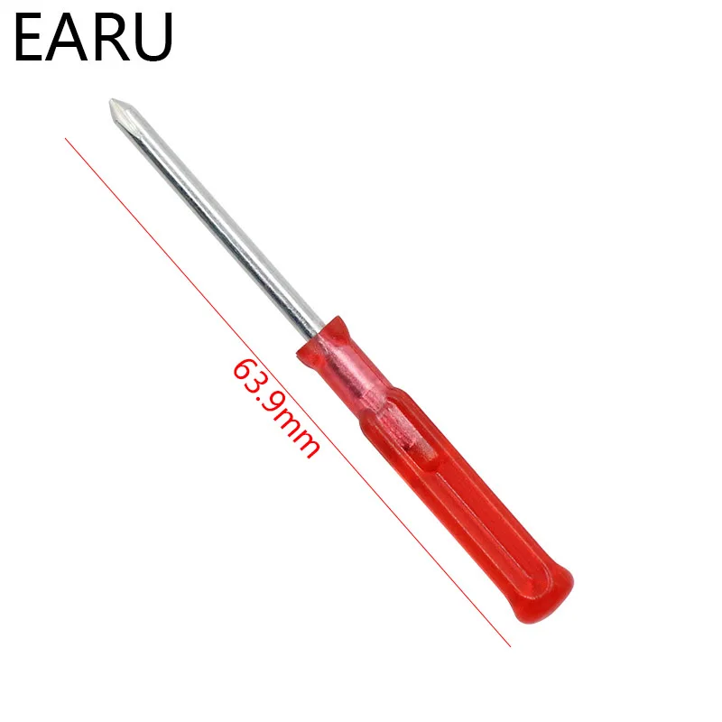 Screwdriver Mini Small Portable Radish Head Screw Driver Transparent Handle Repair Hand Tools Precision Car Repair
