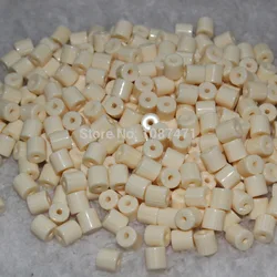 100pcs 6mmx 6mm imitation ivory cylindrical shaped beads Resin jewelry accessories