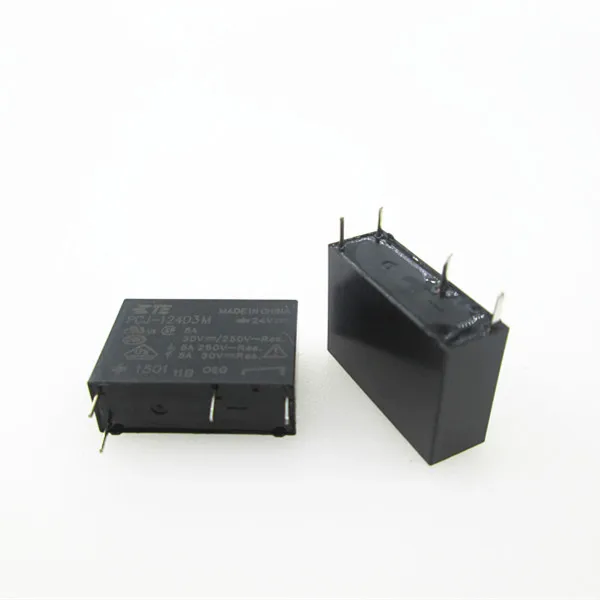 NEW power 24V relay PCJ-124D3M 24V PCJ-124D3M-24V PCJ124D3M 24V 24VDC DC24V 5A 250V 4PIN