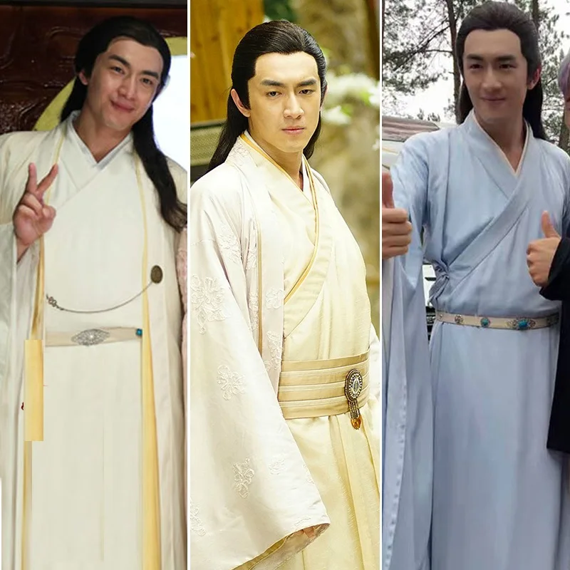 6 Designs Lin GengXin Yuwen Yue Male Costume Hanfu Childe Prince Costume for TV Play Princess Agents Legend of ChuQiao