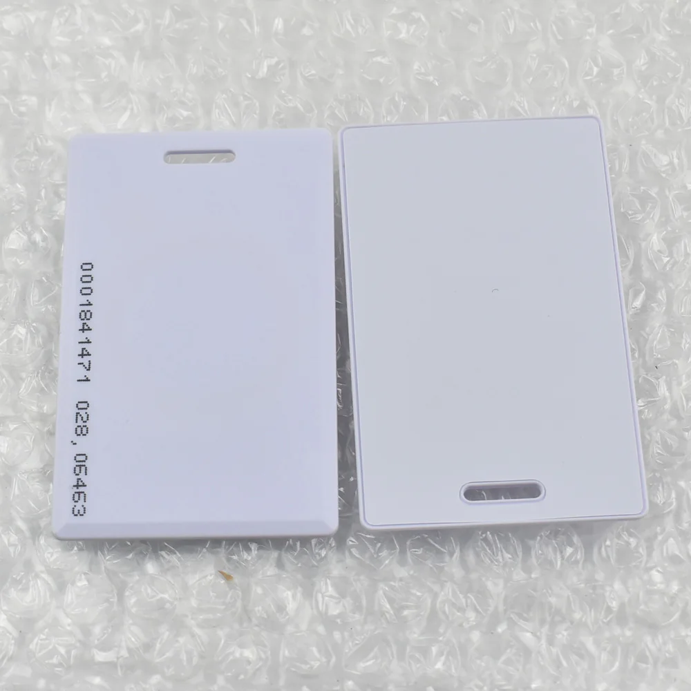 5/10Pcs/Lot 125Khz RFID TK4100 ID Smart Proximity 1.8mm Thick Access Control Card