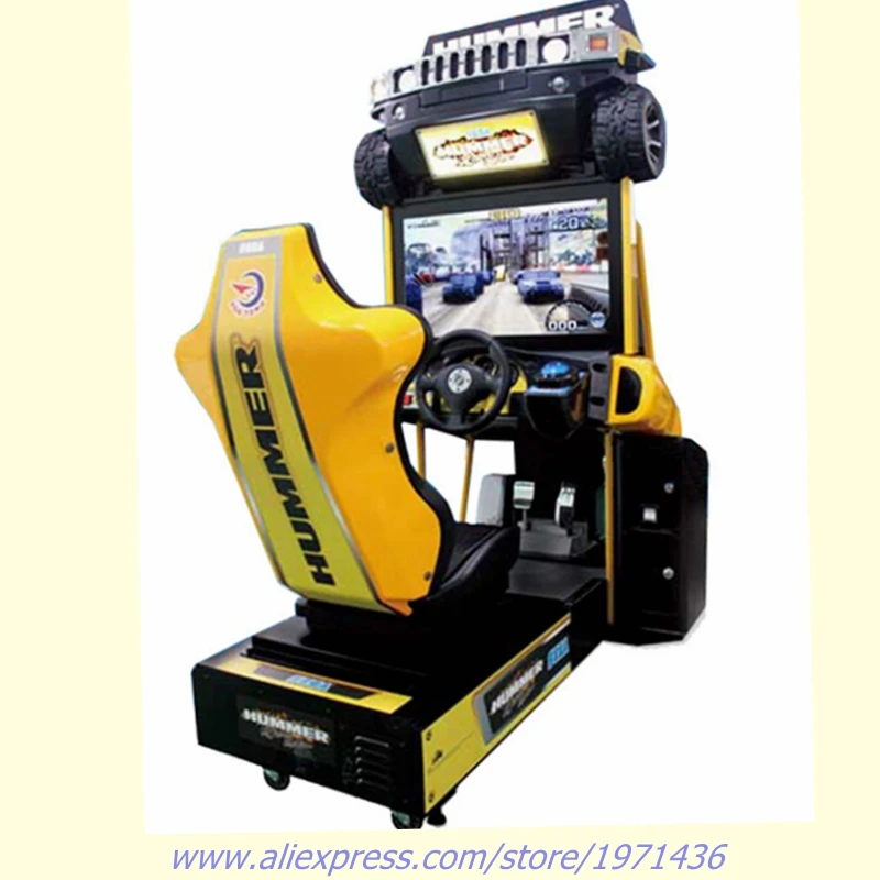 Hummer Amusement Machine Arcade Games Simulator Video Drive Car Racing Game Machine