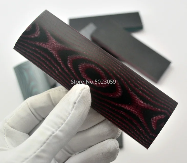 1 Tay Cầm Dao Chất Liệu Micarta Vỏ Miếng Dán Bên Trong Tàu cho TỰ LÀM Tay Cầm Dao Thủ Công Cung Cấp 120X40X8 MM