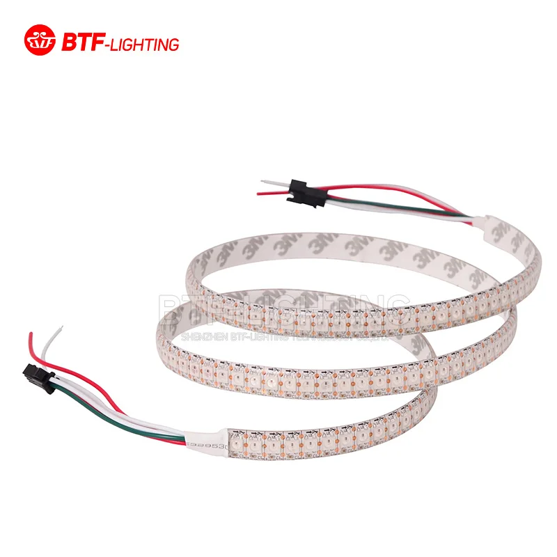 5050 RGB LED WS2812B 144 lights Article brilliantly coloured lights all glue waterproof lamp with programming control, 1 meter