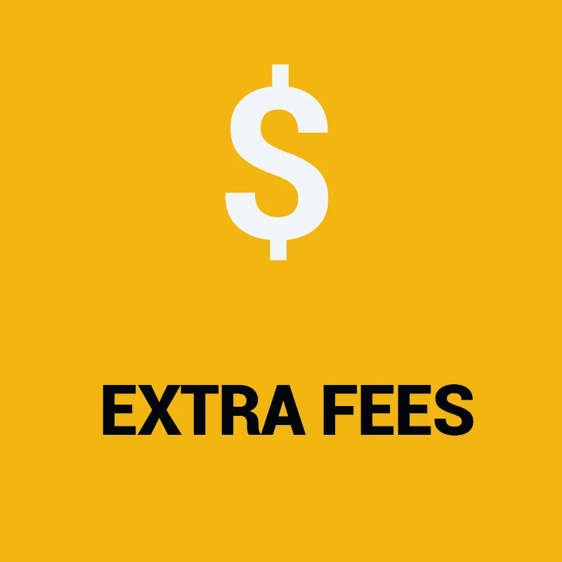 Extra Fee Link for customers