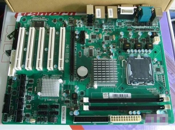 G41 motherboard SYM76941VGGA 5PCI industrial computer dual NIC multi-serial port