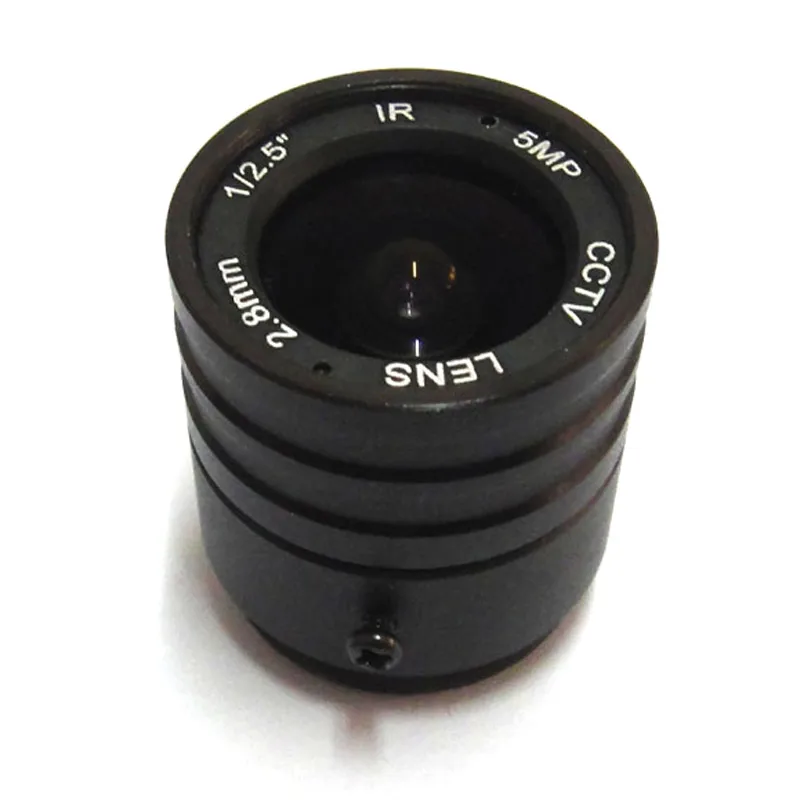 5.0MP HD 2.8mm CCTV Lens Manual Focal CS mount IR 1/2.5