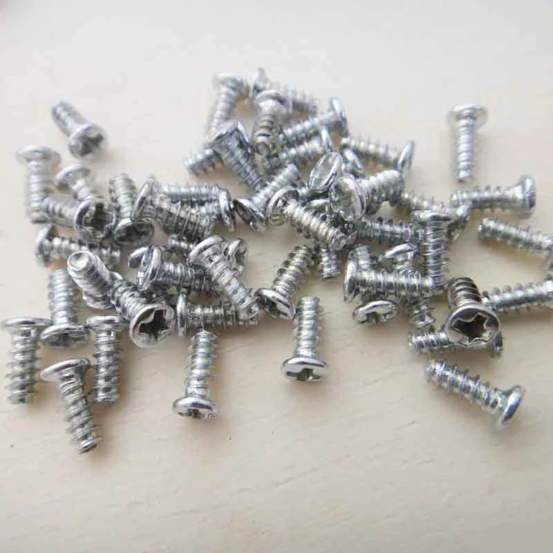 100pcs M2.3*4/6/7/10/12mm Micro Phillips Self-Tapping Screws dron rc car plane robot kids toys for boys diy baby accessories