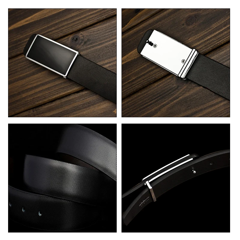 Maikun PU Leather Belts for Unisex Designer Brand Luxury Belt for Men Women High Quality Belt for Jeans