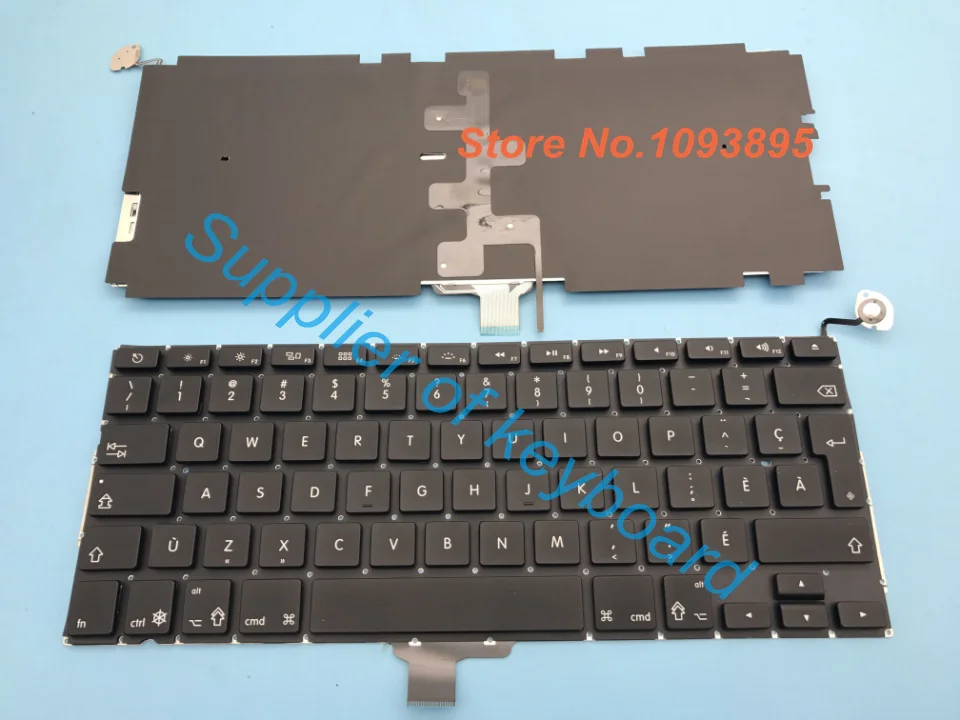 

For Apple Macbook pro 13" 13.3'' A1278 Unibody MC700 MC724 2009-2013 year French/Canadian Keyboard