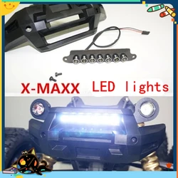 Front Bumper WHITE LED Lamp Lighting System Light Bar for 1/5 Traxxas X MAXX X-Maxx