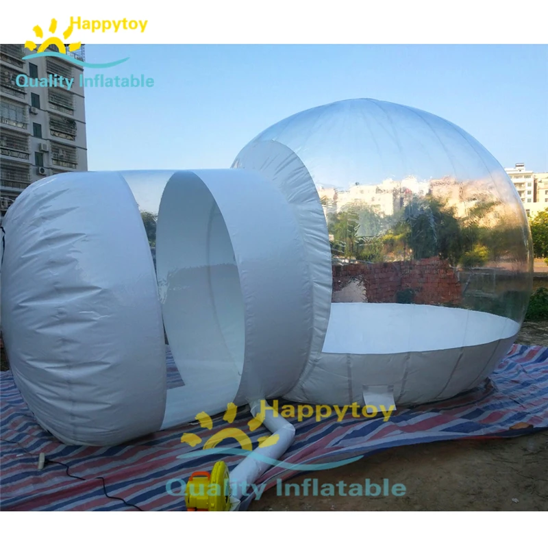 New Arrive Inflatable Tent Waterproof Camping Tent Clear Inflatable Bubble Tent For Christmas Decorations