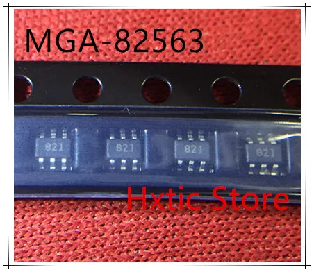 10pcs 100% new and orginal MGA-82563-TR1G MGA-82563 MGA82563 MARKING 82 SOT-363 IC