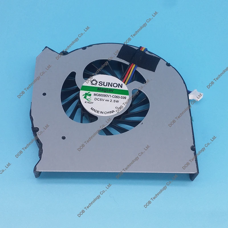 Nowy wentylator chłodzący do procesora HP Pavilion DV6-7000 DV7-7000 laptopa (4 PIN) MF75090V1-C100-S9A DFS481305MC0T wentylatora procesora