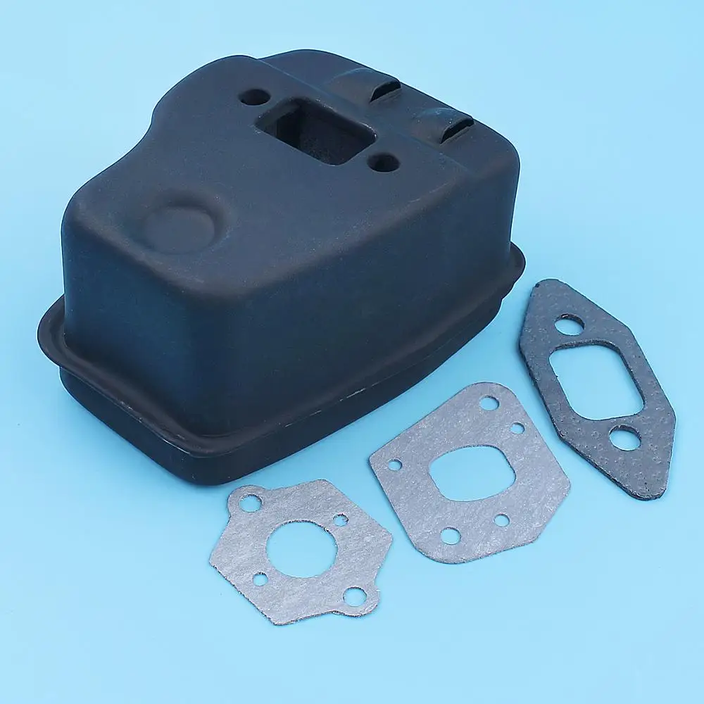 Muffler Exhaust Gaskets Kit For Poulan 2150 2055 2075 260 262 2175 2155 1975 Partner 350 351 Chainsaw Replacement Spare Parts