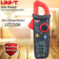 UNI-T UT210A/UT210B/UT210C/UT210D/UT210E Series Mini Auto-Range Digital Clamp Meter/Full Range Overload Protection