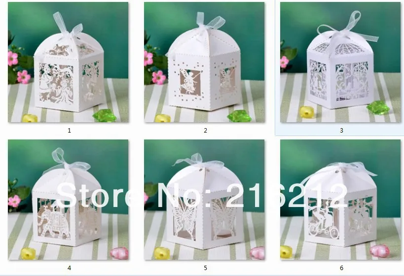 

Wedding Favor small Boxes High grade creative hollow out joyful wedding gift box elegant joyful packaging