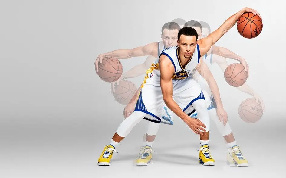 Home Decor Stephen Curry Basketball Star-Silk Art Poster Wall Sticker Decoration Gift